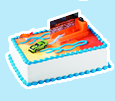 Hot Wheels High Performance Ice Cream Cake